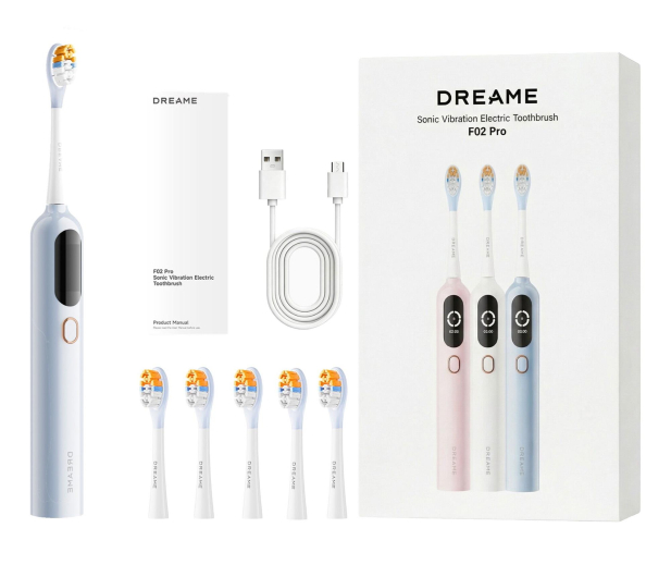 Dreame Szczoteczka soniczna F02 Pro (niebieska) - 1576720 - zdjęcie 3