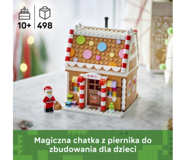 LEGO 40809 Świąteczna chatka z piernika - 1577946 - zdjęcie 7