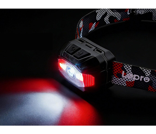 Lepro Latarka czołowa 320022 600lm akumulatorowa - 1575398 - zdjęcie 2