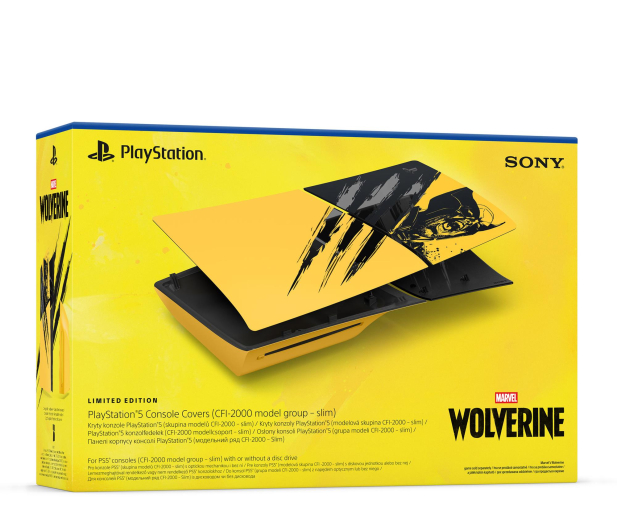 Sony Osłona PlayStation 5 – limited edition Marvel’s Wolverine - 1582095 - zdjęcie