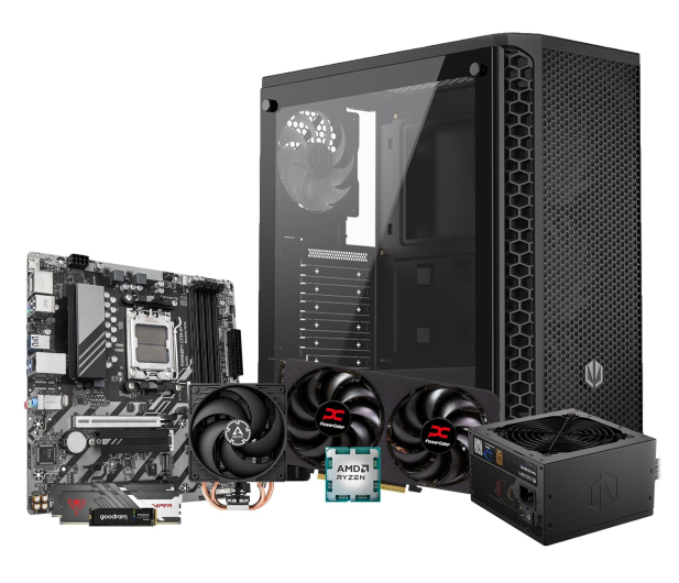 Polecany zestaw Ryzen 5 7500F/32GB/1TB/RX 9060 XT 16GB - 1578643 - zdjęcie