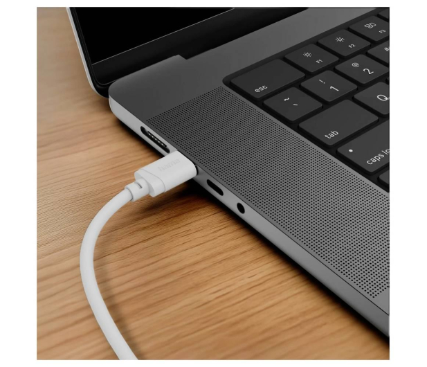 Hama Kabel ładujacy/data USB - USB-C 60W 2m biały - 1580629 - zdjęcie 3