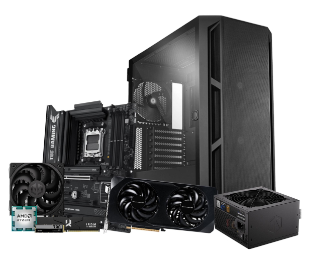 Polecany zestaw Ryzen 5 7500F/16GB/1TB/RTX5060 8GB - 1580205 - zdjęcie