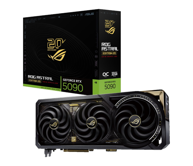 ASUS GeForce RTX 5090 ROG Astral Edition 20 32GB GDDR7 DLSS4 - 1579146 - zdjęcie