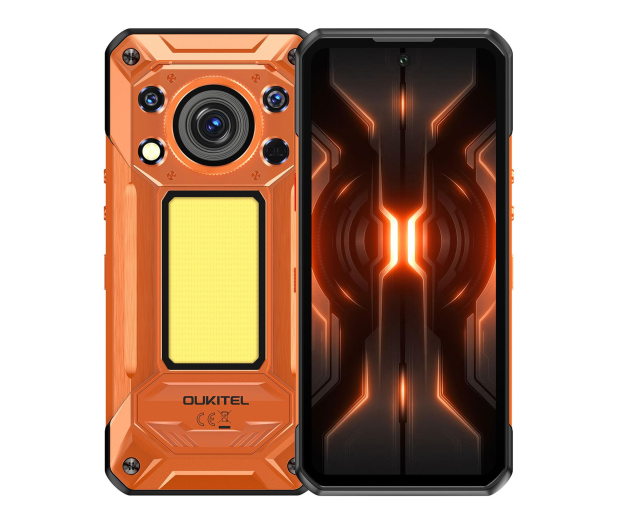OUKITEL WP500 12GB/1TB 10000mAh pomarańczowy - 1580705 - zdjęcie
