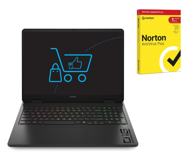 HP OMEN 16 i9-14900HX/24GB/1TB RTX5060 240Hz + Norton - 1583844 - zdjęcie