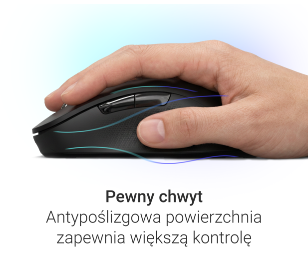 Silver Monkey Bezprzewodowa mysz optyczna Office Plus - 1514811 - zdjęcie 8