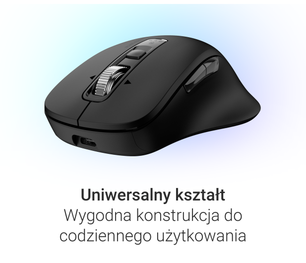 Silver Monkey Bezprzewodowa mysz optyczna Office Plus - 1514811 - zdjęcie 9