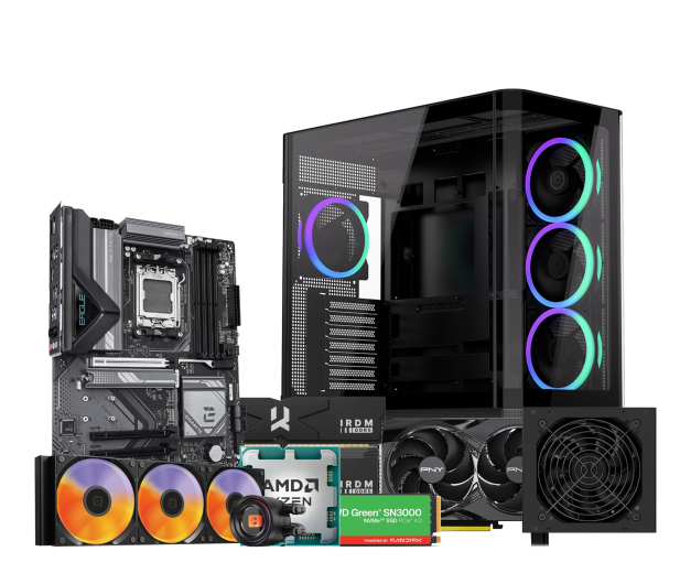 Polecany zestaw Ryzen 7 7800X3D/32GB/2TB/ RTX 5070 Ti 16GB - 1578745 - zdjęcie