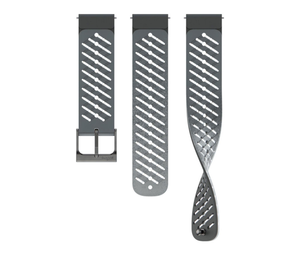 Suunto 22mm Athletic 5 Silicone Strap Graphite S+M​ - 1582537 - zdjęcie