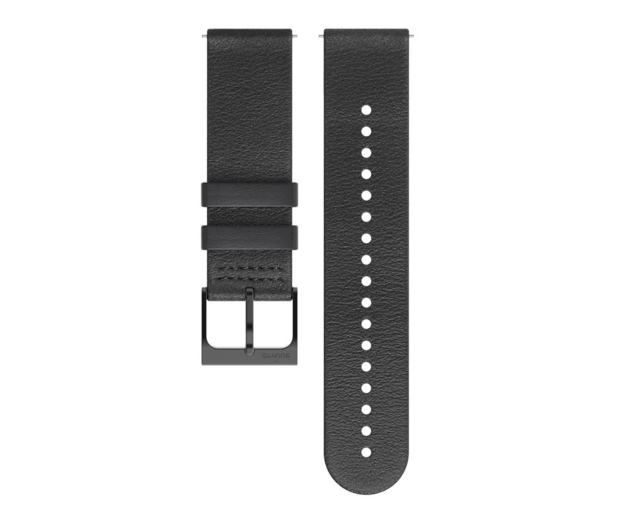 Suunto 22mm Urban 6 Leather Strap All Black M - 1582543 - zdjęcie