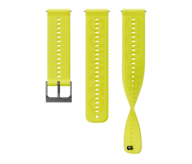 Suunto 22mm Athletic 6 Silicone Strap Lime S+M - 1582529 - zdjęcie