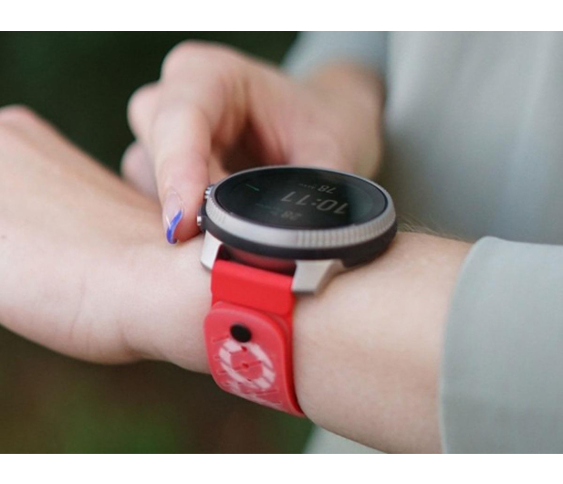Suunto 22mm Athletic 5 Silicone Strap Lava Red S+M - 1582533 - zdjęcie 2