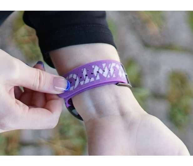 Suunto 22mm Athletic 5 Silicone Strap Orchid Purple S+M - 1582534 - zdjęcie 2