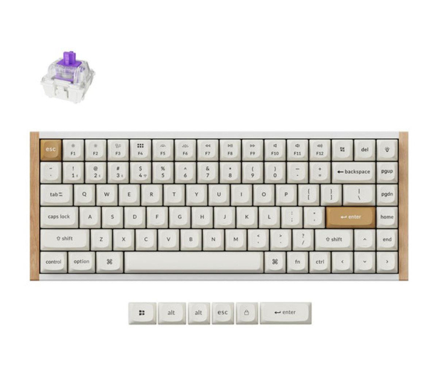Keychron K2H Q1 Gateron Magnetic Switch Hot Swap RGB ALU - 1310436 - zdjęcie 2