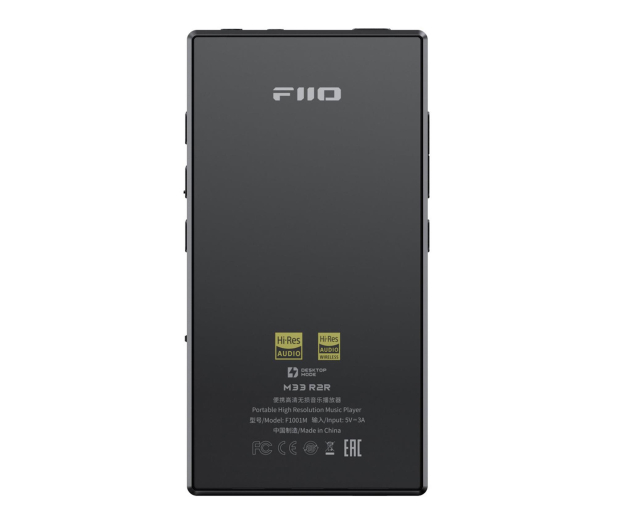 FiiO FiiO M33 black - przenośny odtwarzacz audio R2R - 1583263 - zdjęcie 3