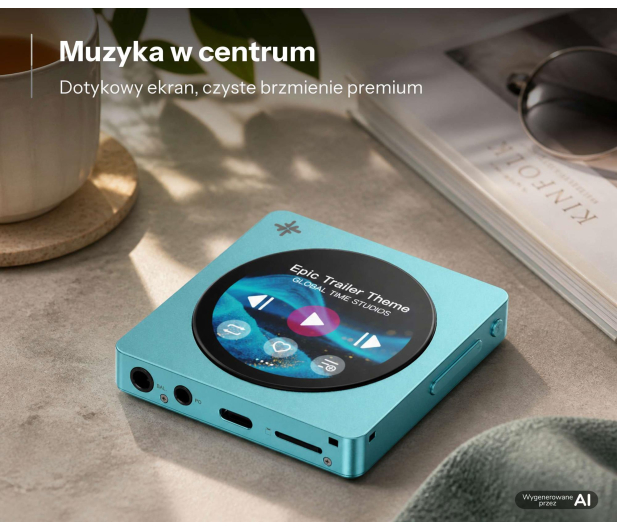 FiiO FiiO Snowsky Disc blue - przenośny odtwarzacz audio + DAC/AM - 1583267 - zdjęcie 4