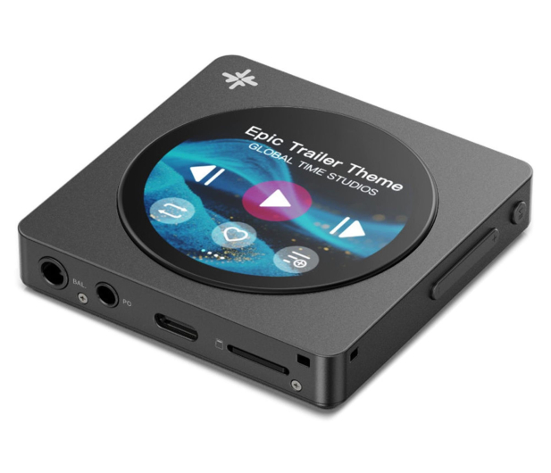 FiiO FiiO Snowsky Disc black - przenośny odtwarzacz audio + DAC/A - 1583266 - zdjęcie