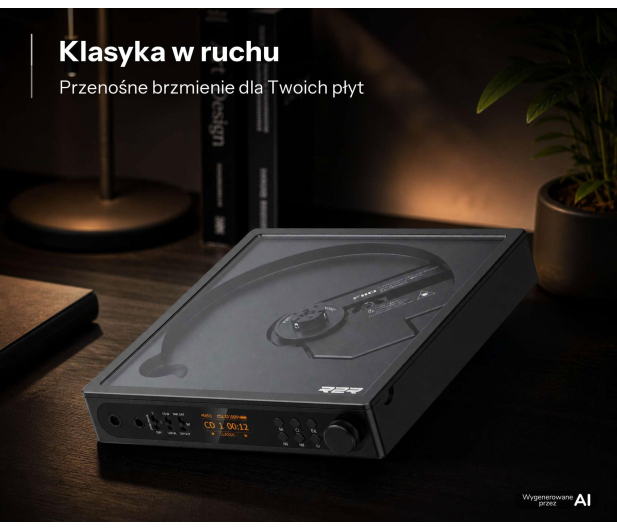 FiiO FiiO DM15 R2R black - Przenośny Odtwarzacz CD 24bit R2R z Bl - 1583258 - zdjęcie 4