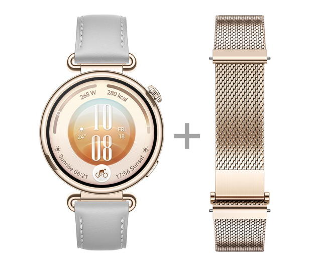 Huawei Watch GT 7 Classic 41mm + pasek Milnese gold - 1585098 - zdjęcie 2