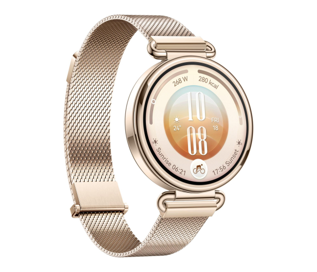 Huawei Watch GT 7 Classic 41mm + pasek Milnese gold - 1585098 - zdjęcie 13