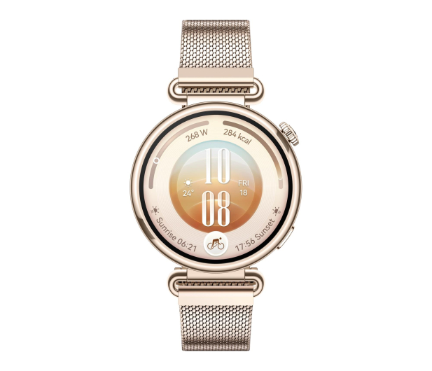 Huawei Watch GT 7 Classic 41mm + pasek Milnese gold - 1585098 - zdjęcie 5