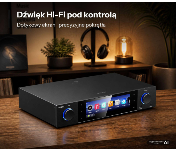 FiiO FiiO S15 - Black - Hi-Res Audio Streamer - 1583279 - zdjęcie 4