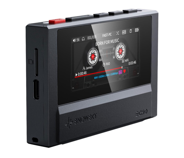FiiO FiiO SNOWSKY ECHO black - Przenośny odtwarzacz Hi-Res - 1583269 - zdjęcie