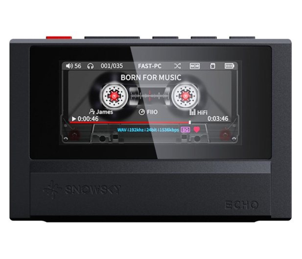FiiO FiiO SNOWSKY ECHO black - Przenośny odtwarzacz Hi-Res - 1583269 - zdjęcie 2