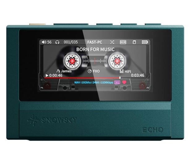 FiiO FiiO SNOWSKY ECHO green - Przenośny odtwarzacz Hi-Res - 1583270 - zdjęcie 2
