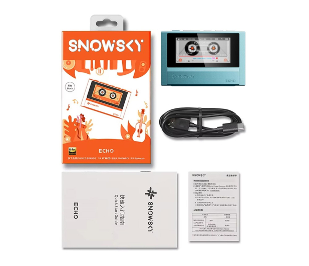 FiiO FiiO SNOWSKY ECHO sky blue - Przenośny odtwarzacz Hi-Res - 1583278 - zdjęcie 5