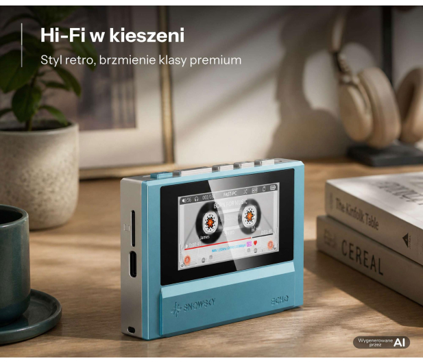 FiiO FiiO SNOWSKY ECHO sky blue - Przenośny odtwarzacz Hi-Res - 1583278 - zdjęcie 6