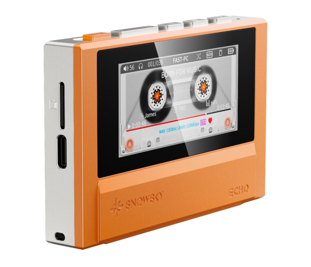 FiiO FiiO SNOWSKY ECHO orange - Przenośny odtwarzacz Hi-Res - 1583277 - zdjęcie