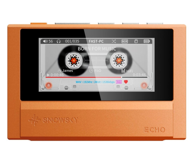 FiiO FiiO SNOWSKY ECHO orange - Przenośny odtwarzacz Hi-Res - 1583277 - zdjęcie 2