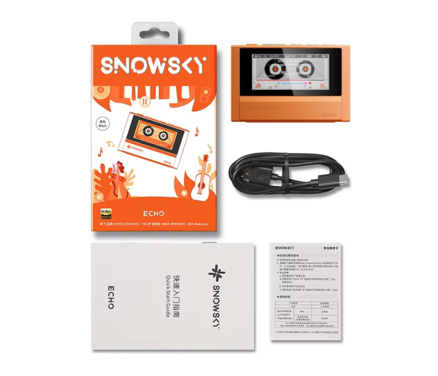 FiiO FiiO SNOWSKY ECHO orange - Przenośny odtwarzacz Hi-Res - 1583277 - zdjęcie 5