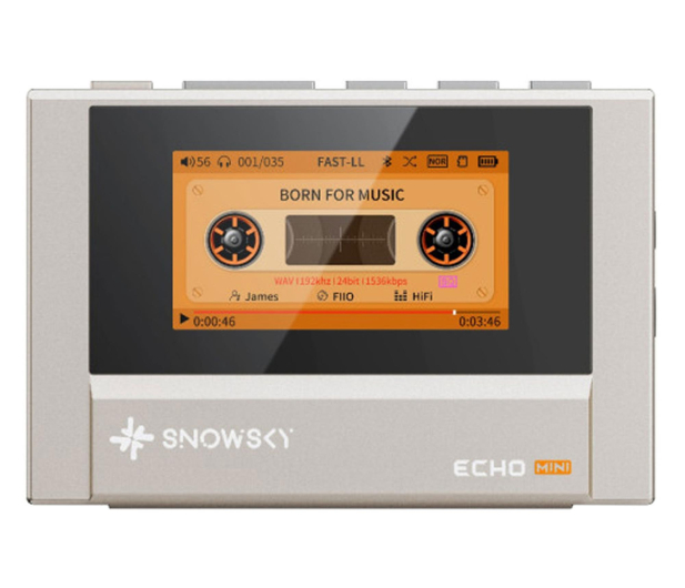 FiiO FiiO SNOWSKY ECHO MINI - Titanium Limited Edition - Przenośn - 1583271 - zdjęcie 2