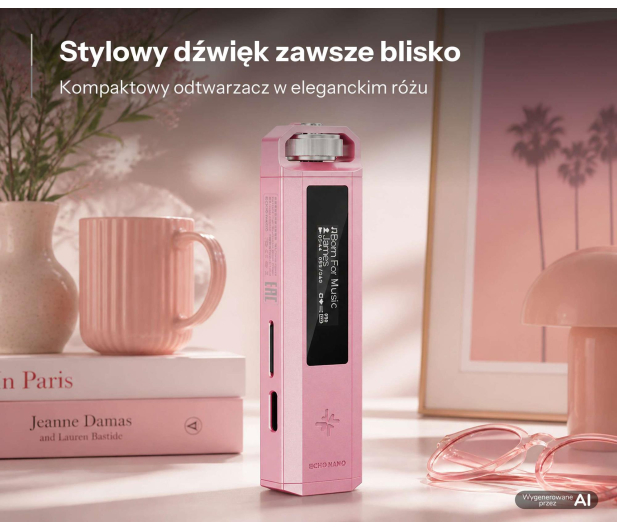 FiiO FiiO SNOWSKY ECHO NANO pink - przenośny odtwarzacz audio - 1583273 - zdjęcie 5