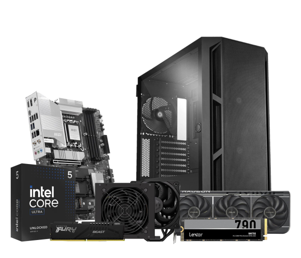 Polecany zestaw Core Ultra 5 245KF/16GB/1TB/RX9060XT 16GB - 1579955 - zdjęcie