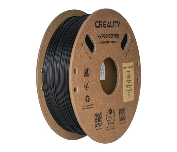 CREALITY Filament Hyper PLA-CF Creality (Czarny) - 1582011 - zdjęcie