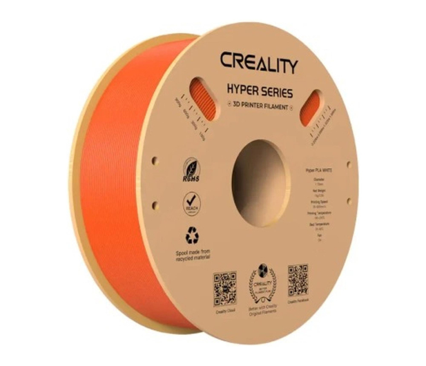 CREALITY Filament Hyper PLA (Pomarańczowy) - 1340688 - zdjęcie