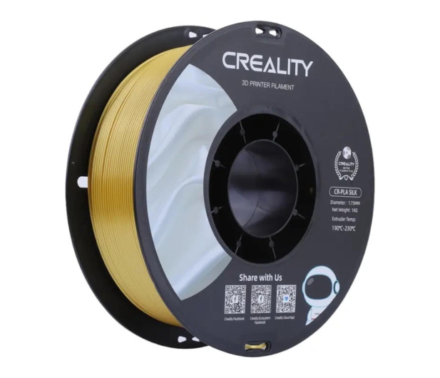 CREALITY Filament CR-Silk PLA (Złoty) - 1340701 - zdjęcie