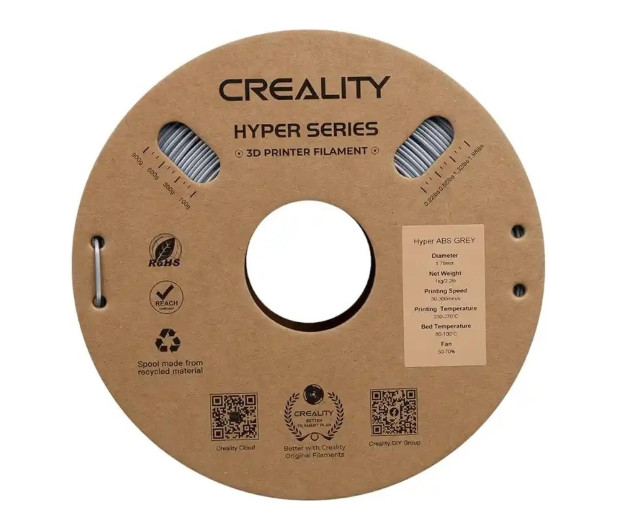 CREALITY Filament Hyper ABS (Szary) - 1340691 - zdjęcie 2