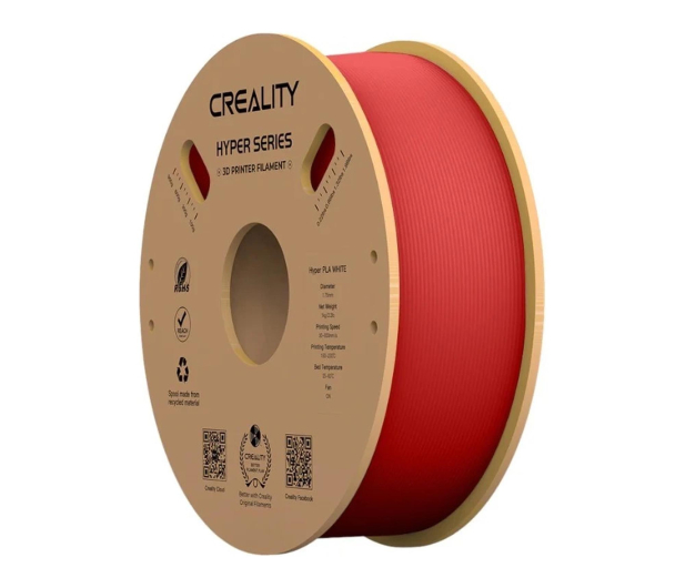 CREALITY Filament Hyper PLA (Czerwony) - 1340683 - zdjęcie