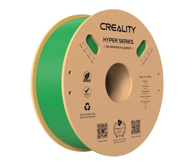 CREALITY Filament Hyper PLA (Zielony) - 1340687 - zdjęcie