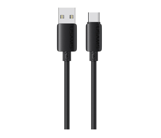 USAMS Kabel 3A Silicone Fast Charging USB-C czarny - 1569091 - zdjęcie