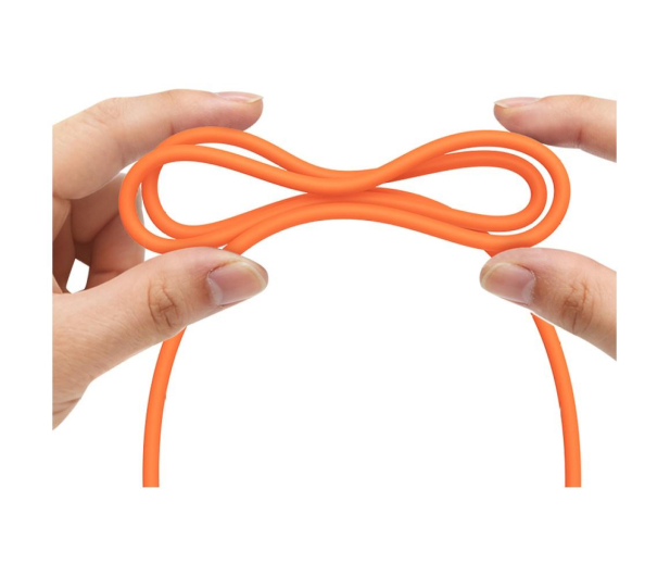 USAMS Kabel 3A Silicone Fast Charging USB-C pomarańczowy - 1569056 - zdjęcie 7