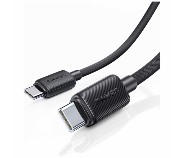 USAMS Kabel US-SJ691 60W USB-C do USB-C 1m czarny - 1569097 - zdjęcie 3