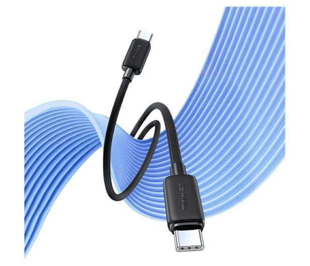 USAMS Kabel US-SJ691 60W USB-C do USB-C 1m czarny - 1569097 - zdjęcie 12