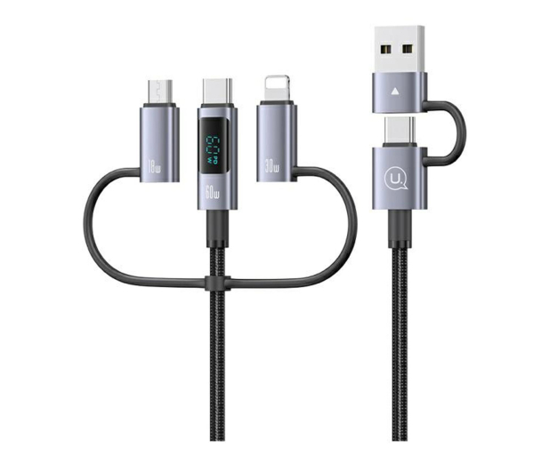 USAMS Kabel 6w1 Fast charging 60W 1,2m Data Cable - 1569099 - zdjęcie