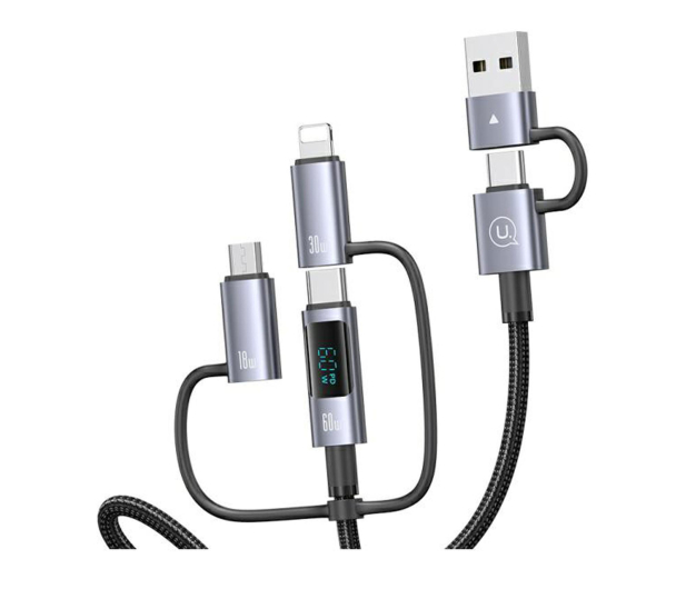 USAMS Kabel 6w1 Fast charging 60W 1,2m Data Cable - 1569099 - zdjęcie 6